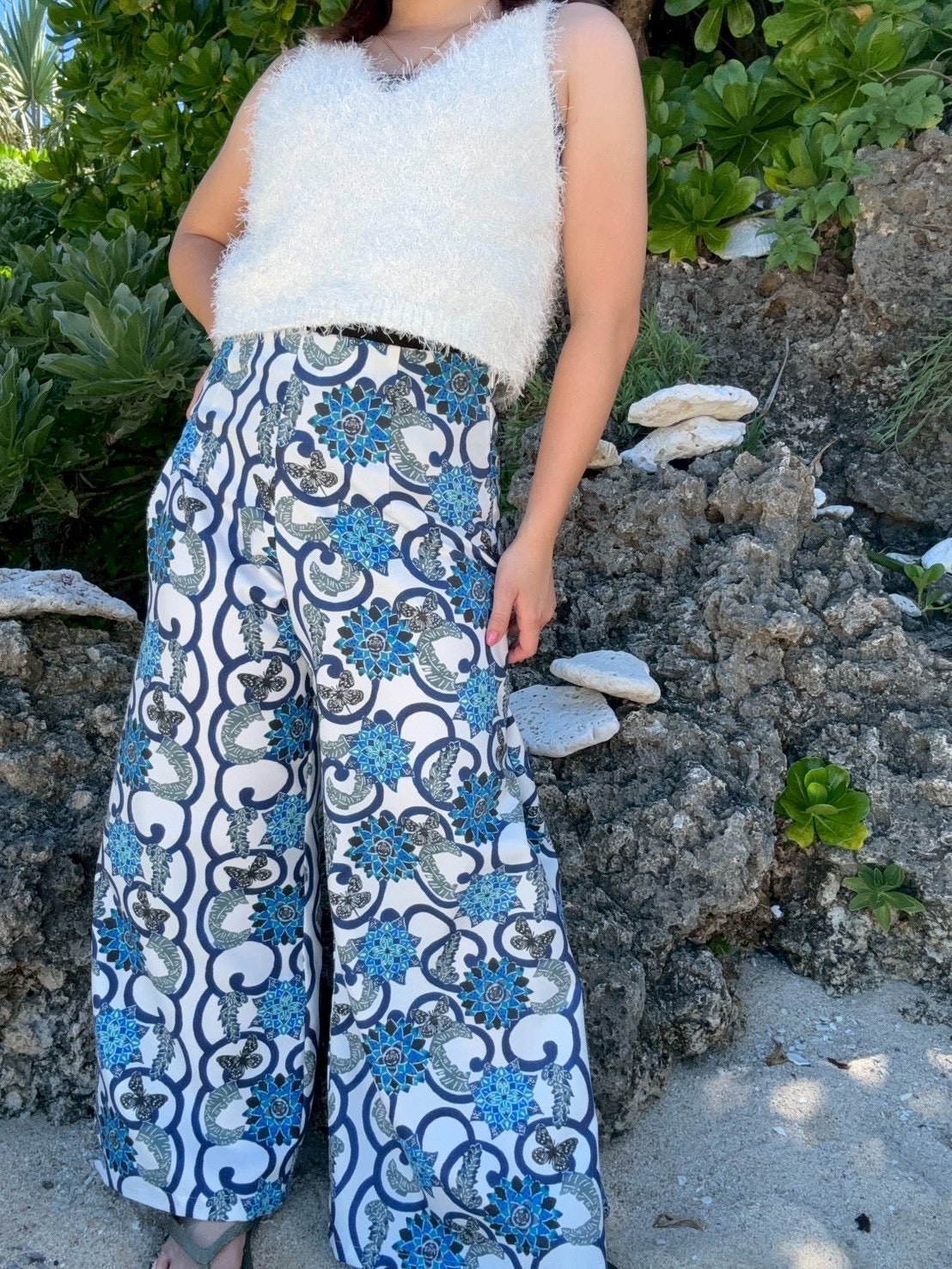 ちむじゅんサイドタックパンツ