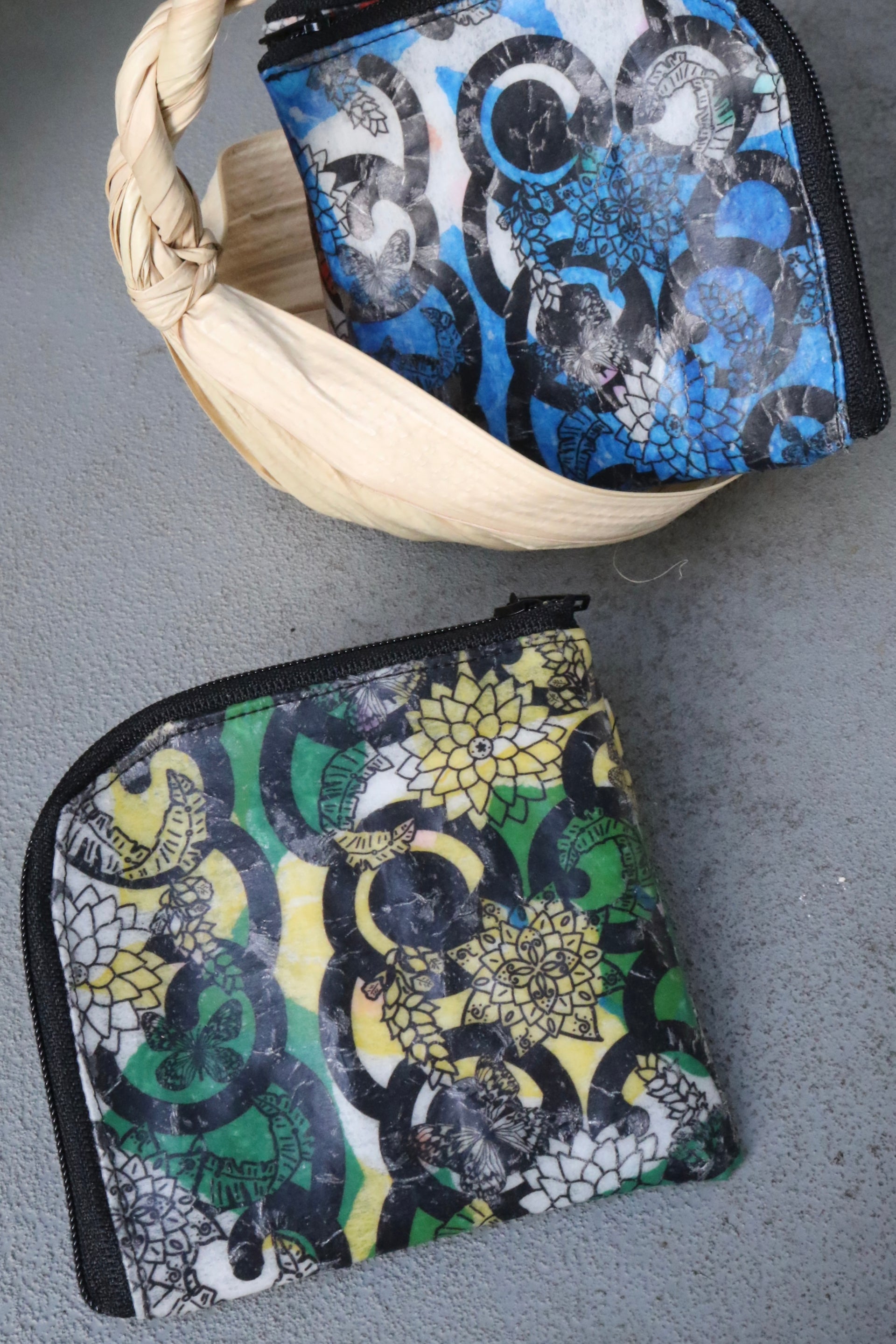 アップサイクルウォレット[jiyukimamaコラボ］