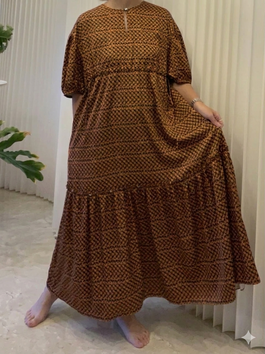 ティアードワンピースResort collection