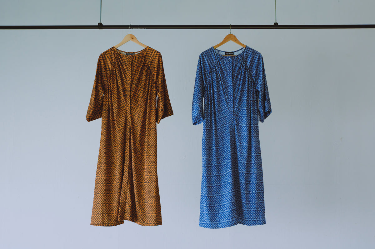 ラグランスリーブシャツワンピース[Resort collection]